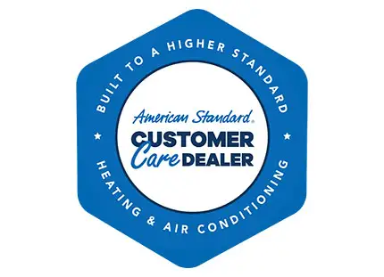 We are proud to be an American Standard Heating & Cooling Customer Care Dealer in Tulsa OK